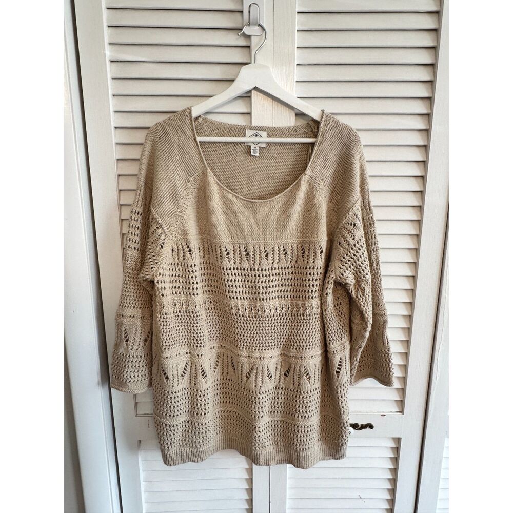 St. John's Bay‎ Plus Size Crewneck Sweater